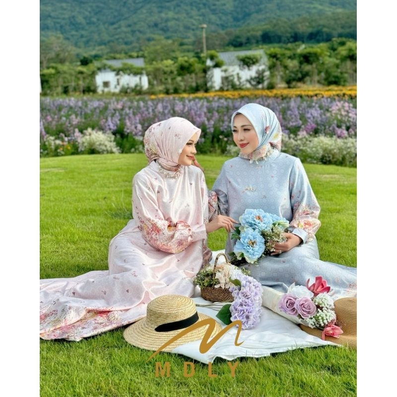 Gamis Dress Wanita terbaru Marvella dan Mireela  Dress by Mdly