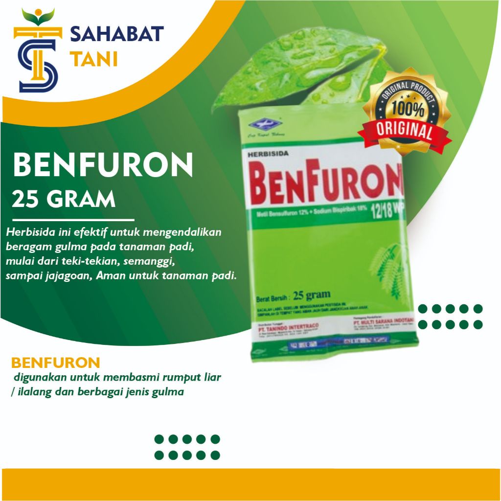 Herbisida Benfuron 25gr