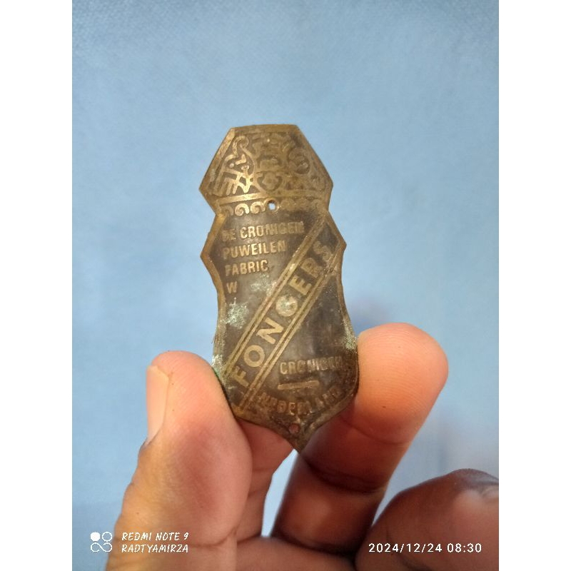 emblem sepeda onthel fongers