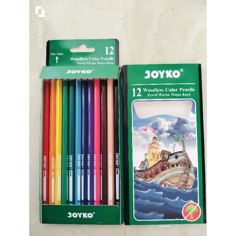 

pensil warna joyko isi12