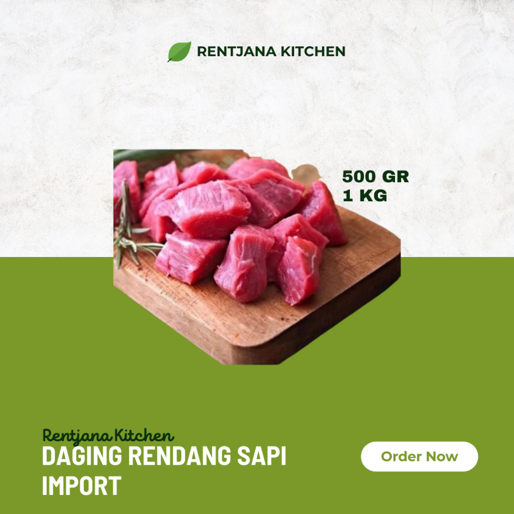 

Daging Rendang Sapi Import - 500gr / 1kg