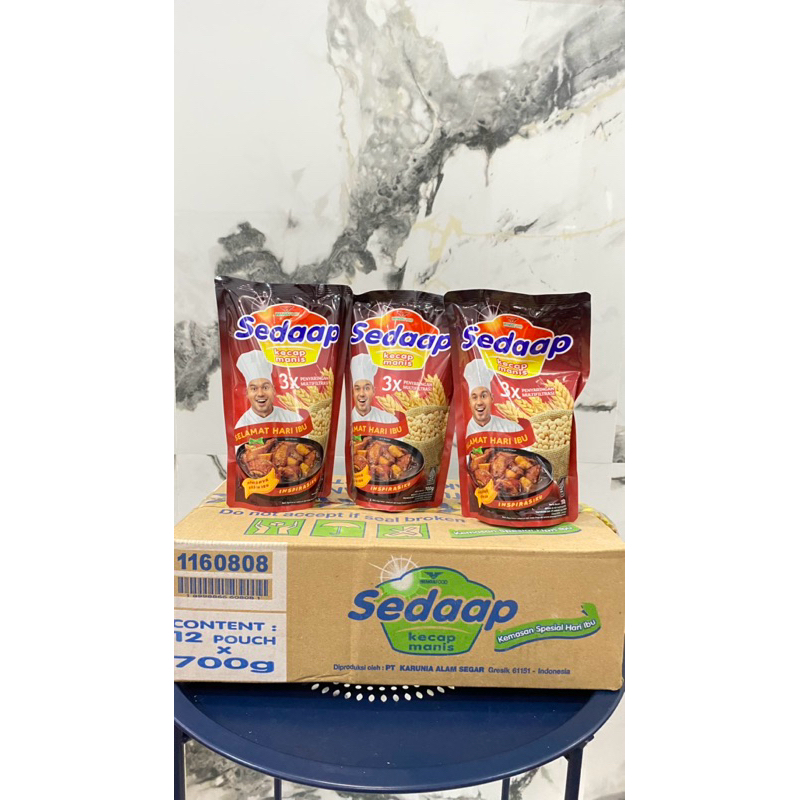 

Kecaap Manis Sedaap 700g ( 1dus isi 12pcs )