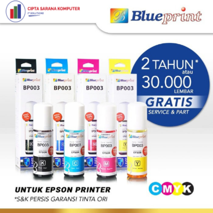 

Tinta Epson 003 Blueprint Refill For Printer Epson