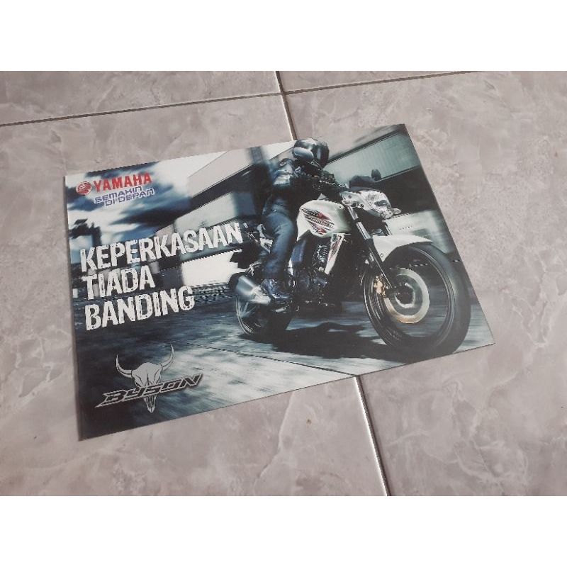 brosur Poster leaflet Yamaha Byson 2010