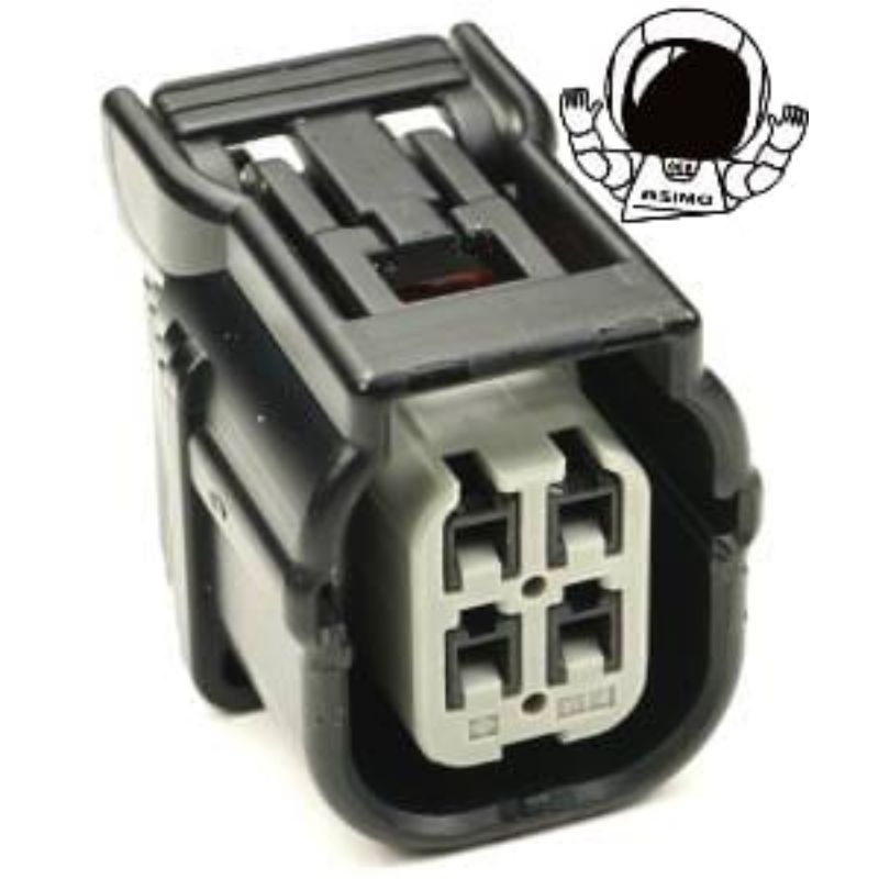 soket pin 4 original honda New Jazz brio mobilio Civic City Accord RS Prestige C-RV HR-V CR-V BR-V W