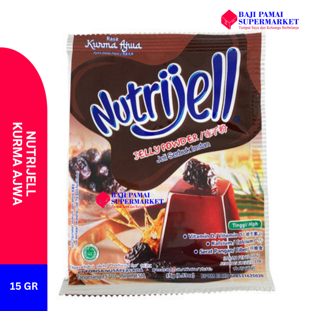 

Nutrijell Rasa Kurma Ajwa 15gr