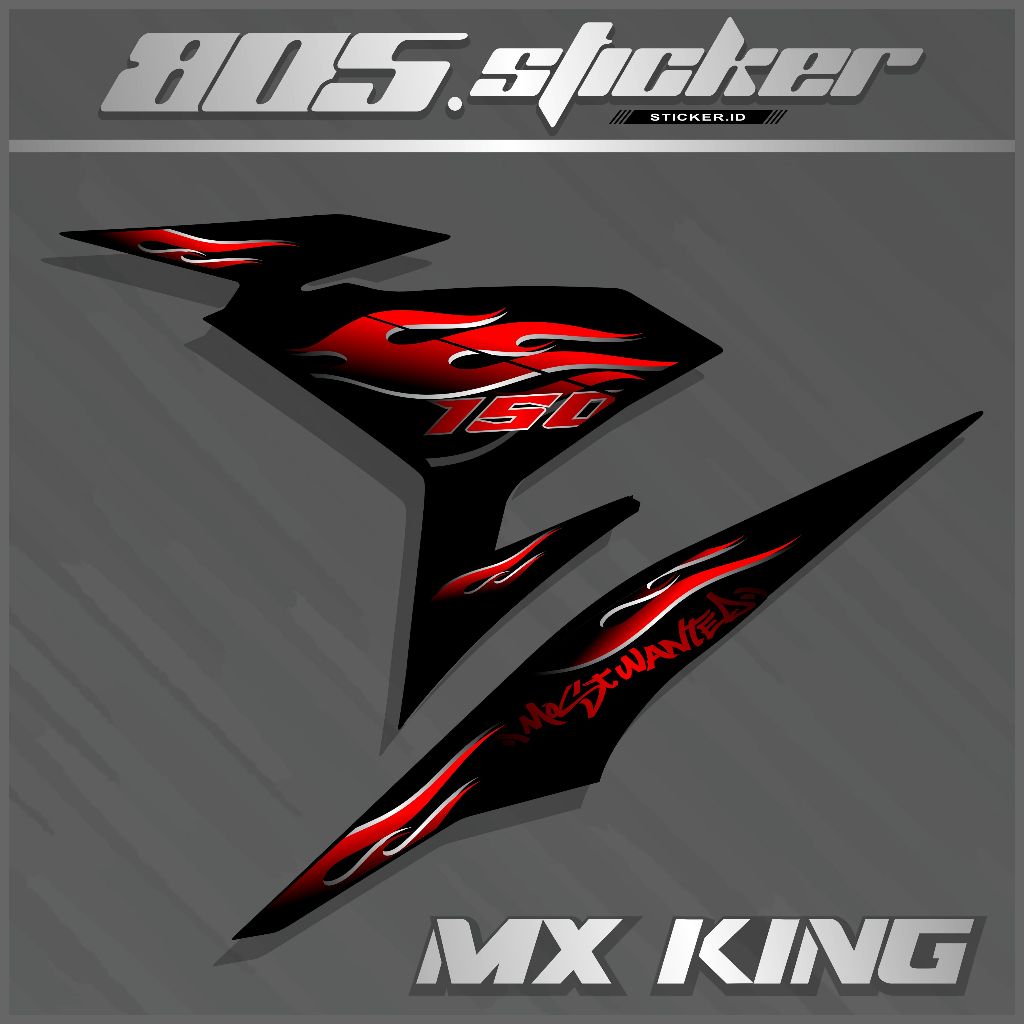 STRIPING MX-KING/STIKER VARIASI MX-KING/STRIPING MOTOR MX-KING GRAFIS API TERBARU