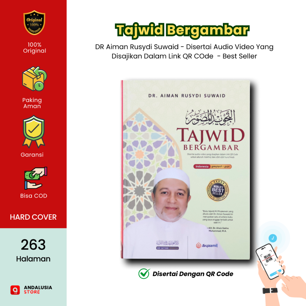 Tajwid Bergambar Al-Musawwar Dr. Aiman Suwaid