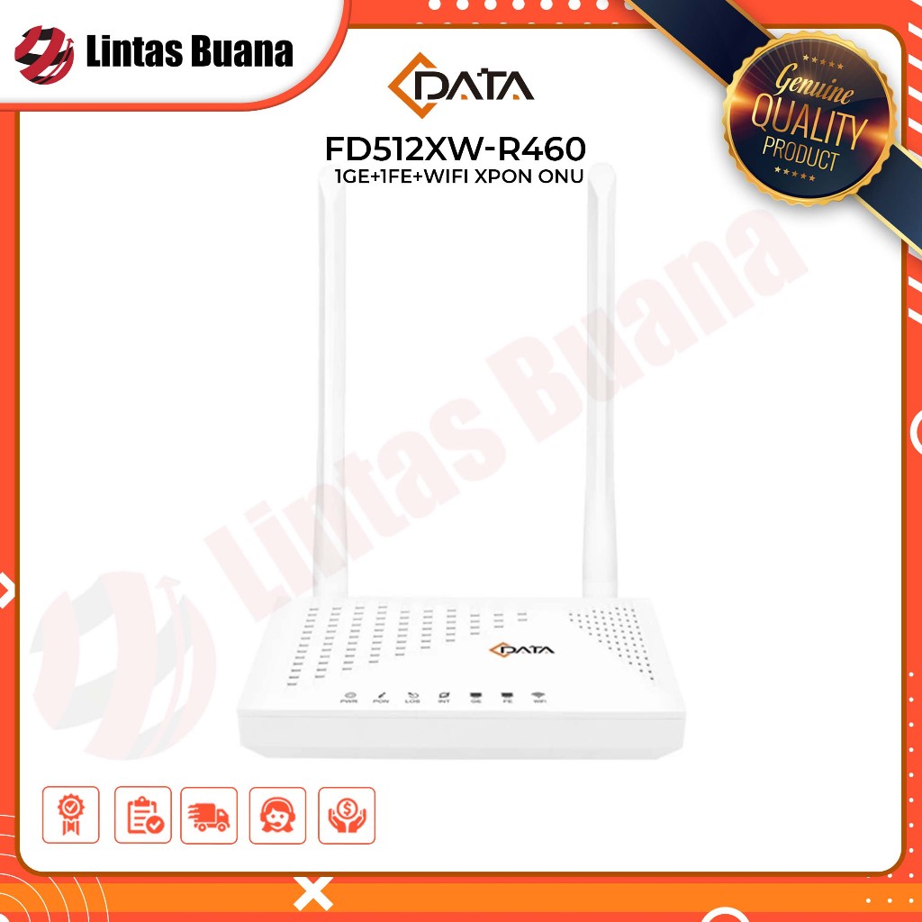 C-DATA XPON ONU FD512XW-R460 1GE 1FE WIFI GPON / EPON ONT cdata fd512xw