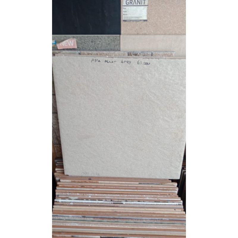 Keramik Asia Oscar Grey 40x40 Kasar
