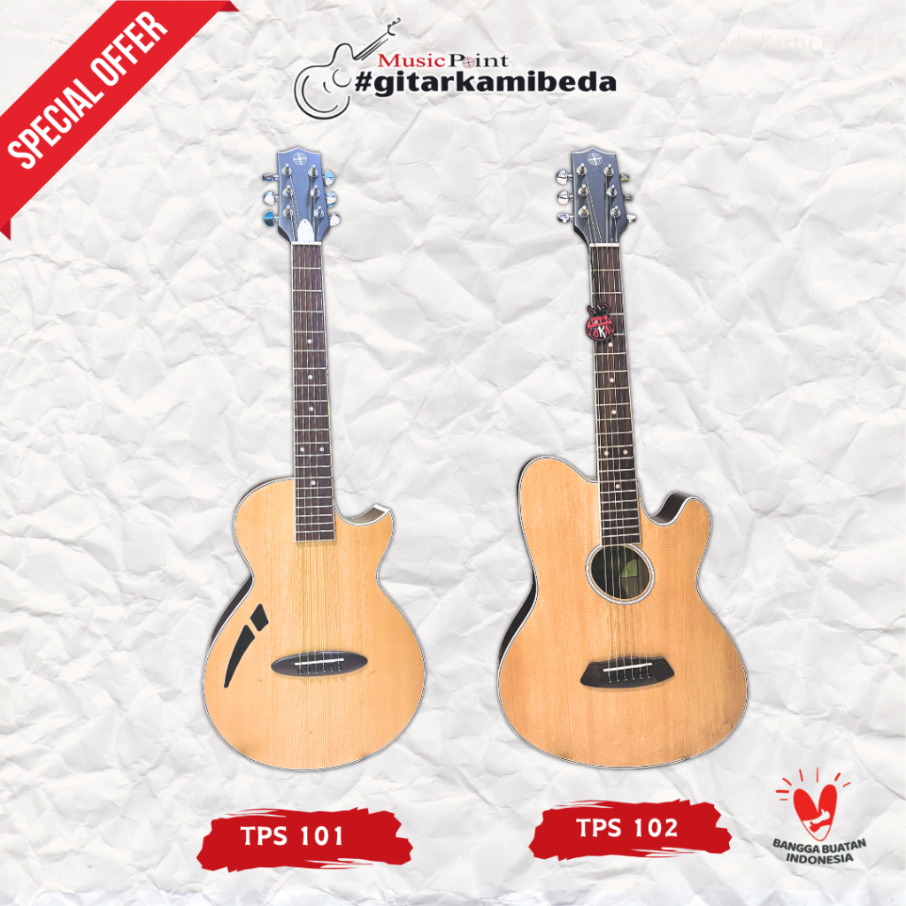 [ORIGINAL] New Product Gitar 7/8 Point TPS 101 dan TPS 102