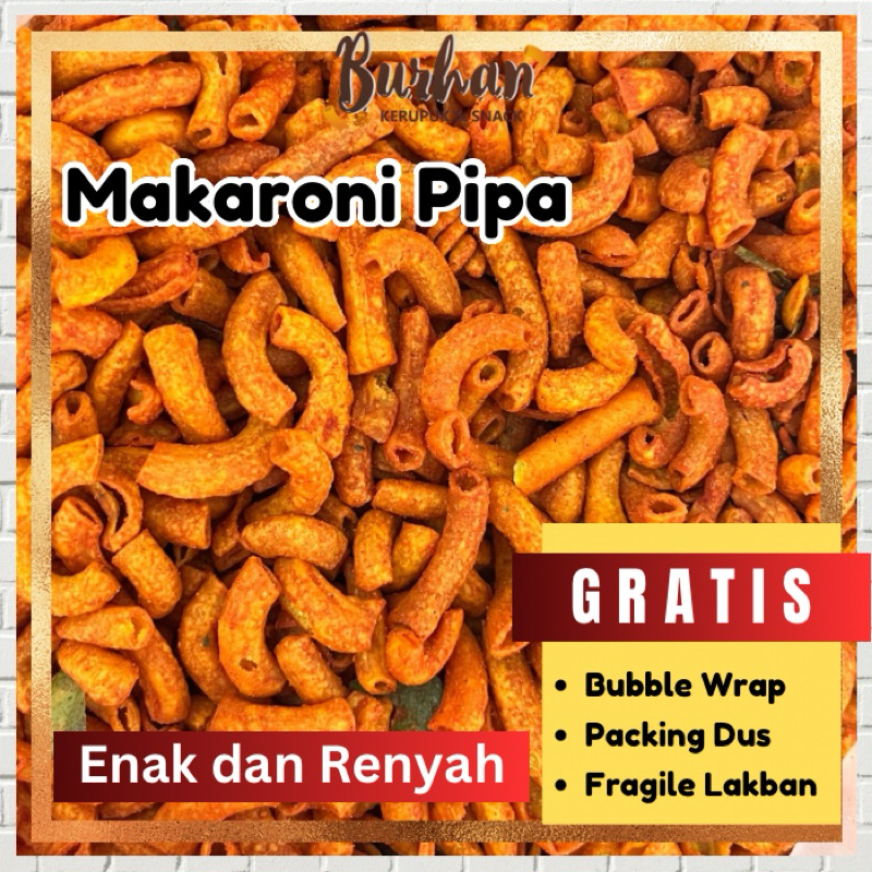 

Makaroni Pedas Pipa 100gr | Burhan Snack Grosir Jember