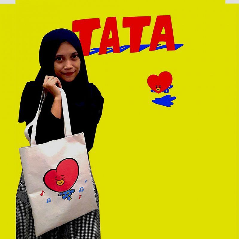 grosirbarangunikchina Tas BT21 Tata Love