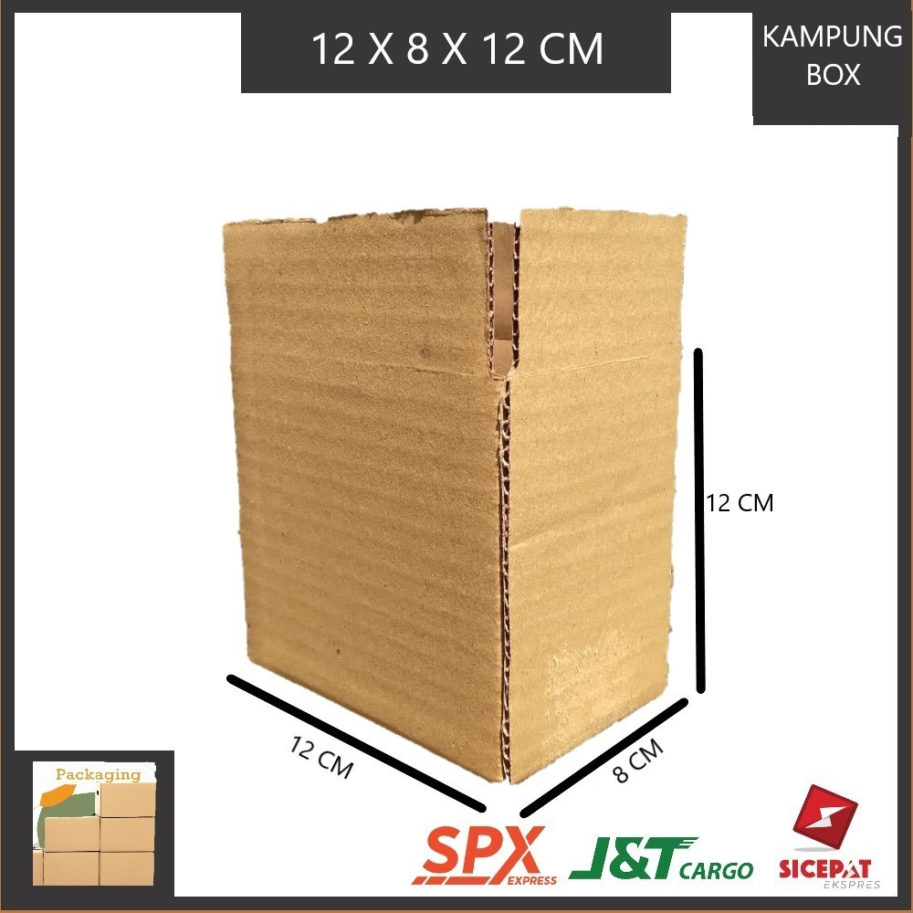 

KARDUS PACKING SINGGLE WALL UKURAN P12xL8xT12