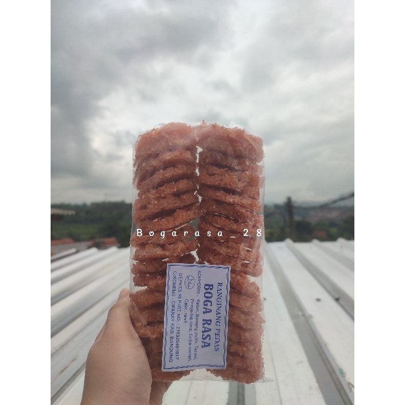 

Rengginang KECIL BOGARASA Asli Cikoneng Ciparay 500g ISI -+ 35pcs