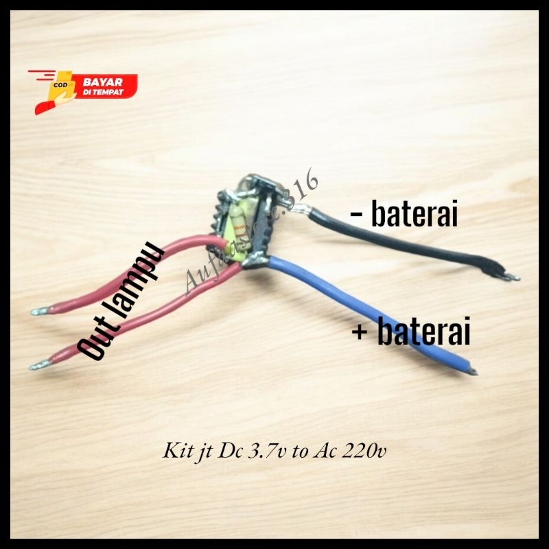 kit JT irit (joule thief) 220v