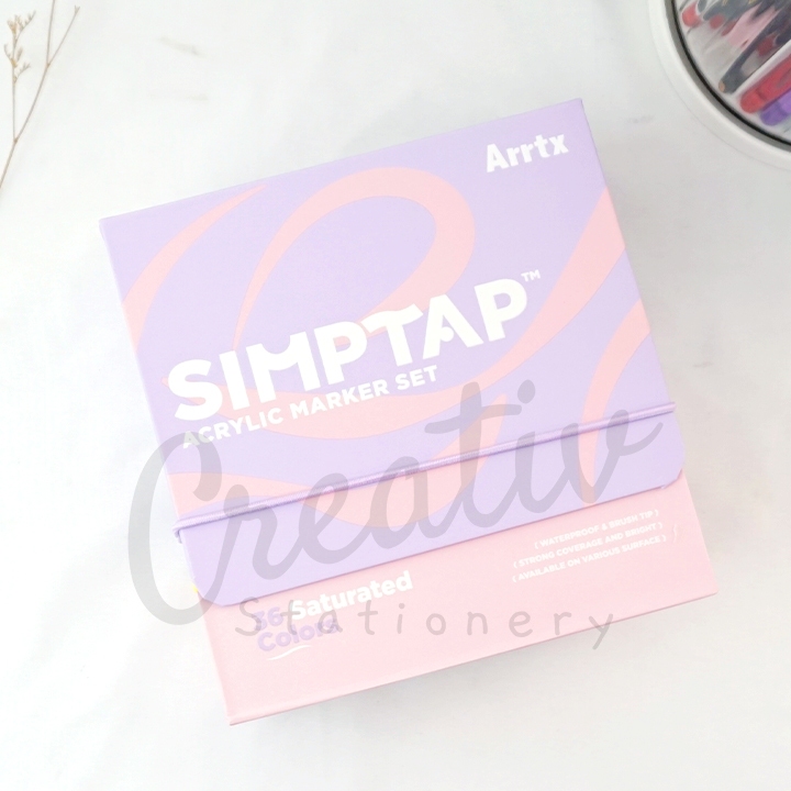 

Arrtx Simptap Acrylic Marker 36 Saturated Colors