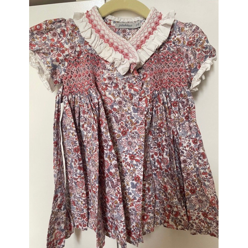 Preloved pitakitaa smocked dress (split pay)