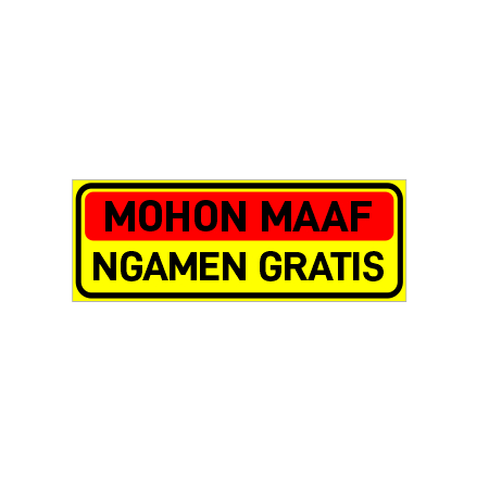 

Stiker Ngamen Gratis