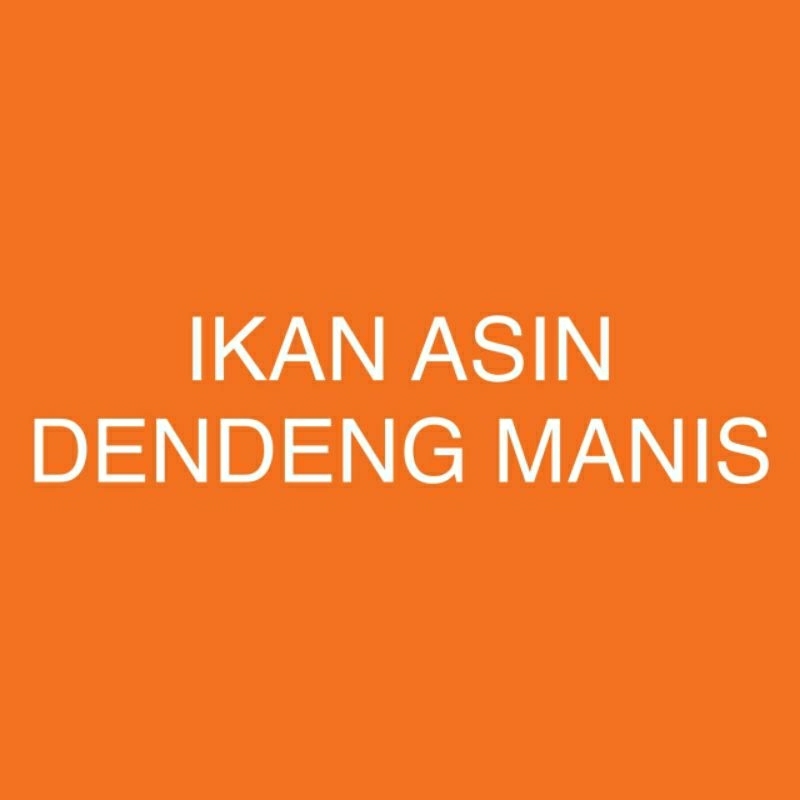 

Ikan Asin Dendeng Manis Tembang Kualitas Super 1000 gram 1kg