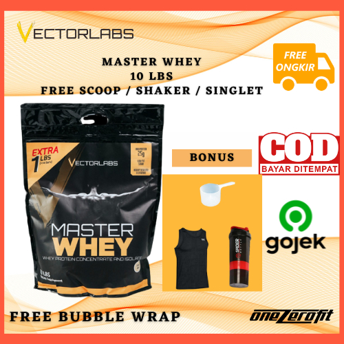 Vectorlabs Masterwhey 10lbs 10lb 10 lbs Whey Protein Concentrate isolate Vector Labs Master Whey