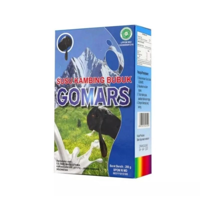 

Gomars susu kambing 200 gr