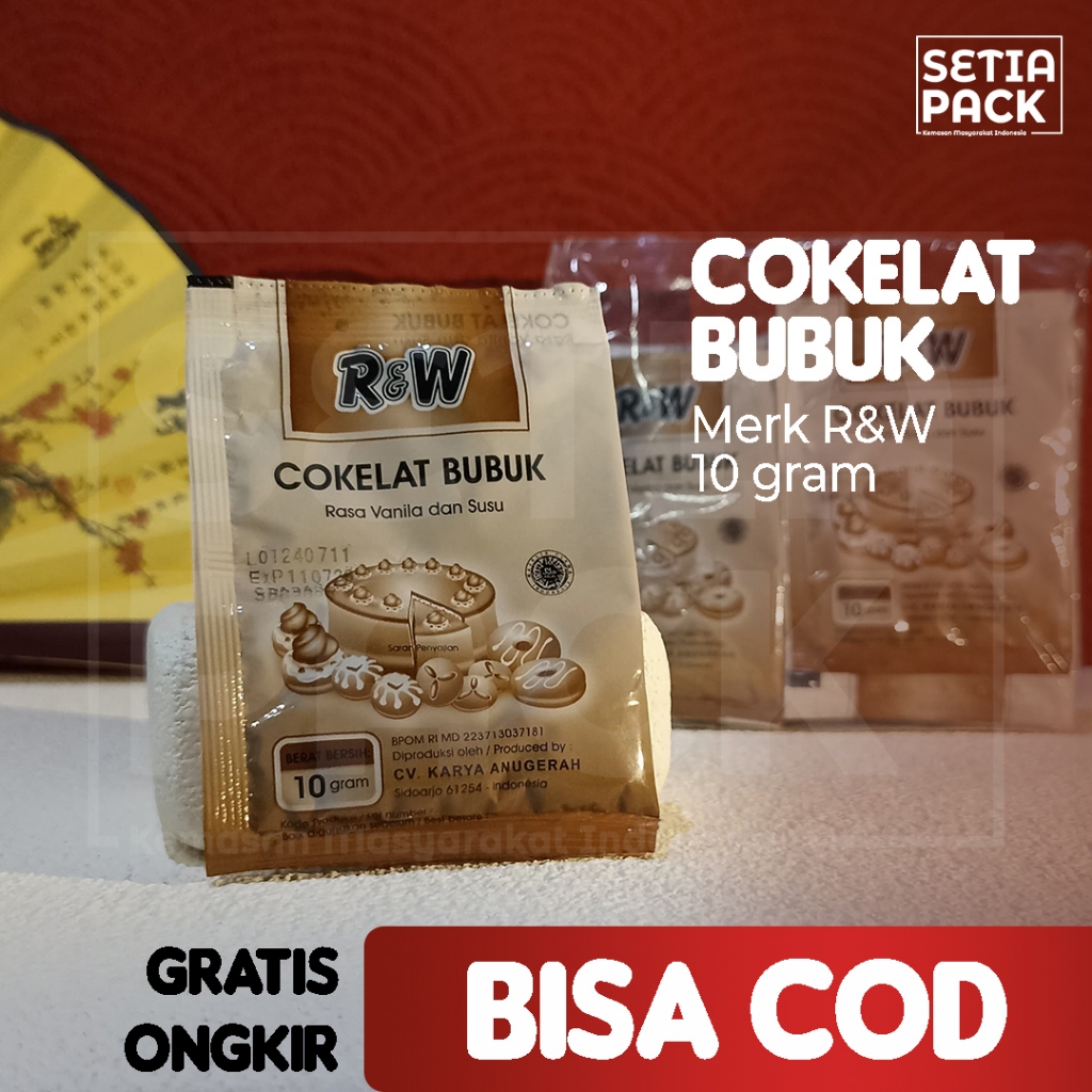 

Coklat Bubuk Kue Bahan Brownies Cokelat Cake Minuman 10gr