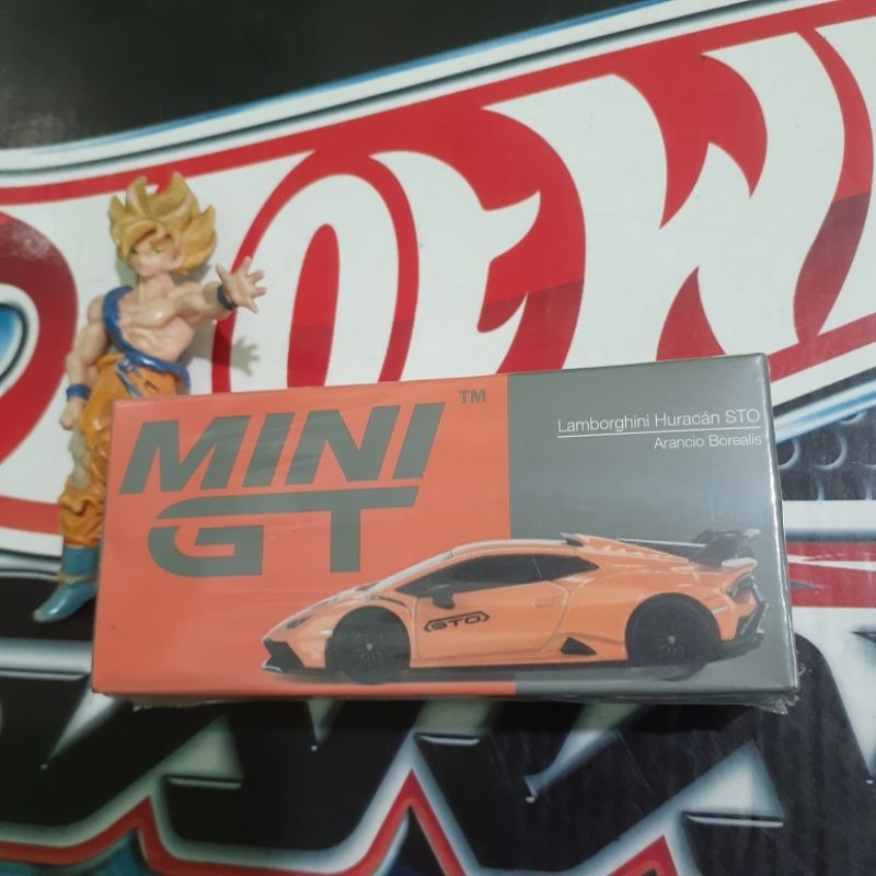 Mini GT Lamborghini Huracan STO Arancio Borealis 511 segel