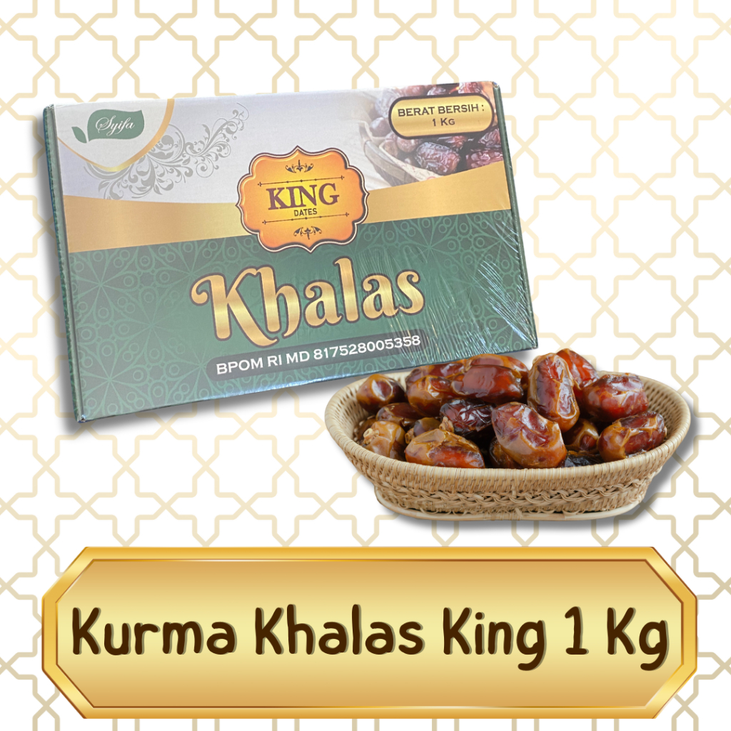 

OLEH OLEH HAJI DAN UMROH 1KG ASLI ORIGINAL KURMA PRINCE DATES KHALAS I KURMA KHOLAS 1KG ENAK LEGIT MANIS SYIFA HERBAL ALAMI 1KG I SUDAH IZIN BPOM HALAL I KURMA KHALAS AL SAAD DATES CROW KURMA KERING