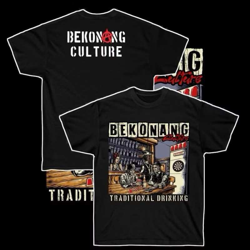KAOS MURAH DISTRO BEKONANG CULTURE MINUMAN TRADISIONAL