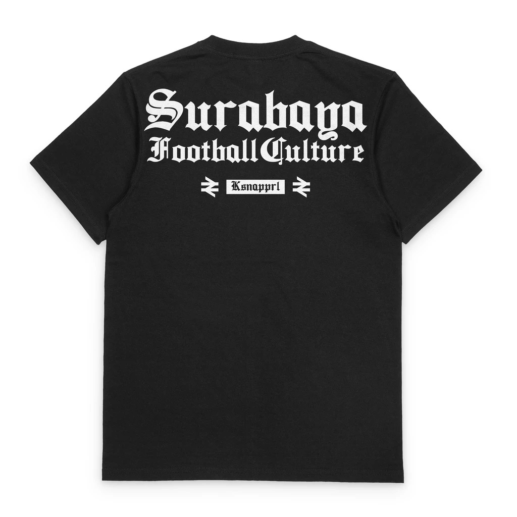 Kaos Persebaya Satu Nyali Wani Est 1927 - Black | Official Persebaya
