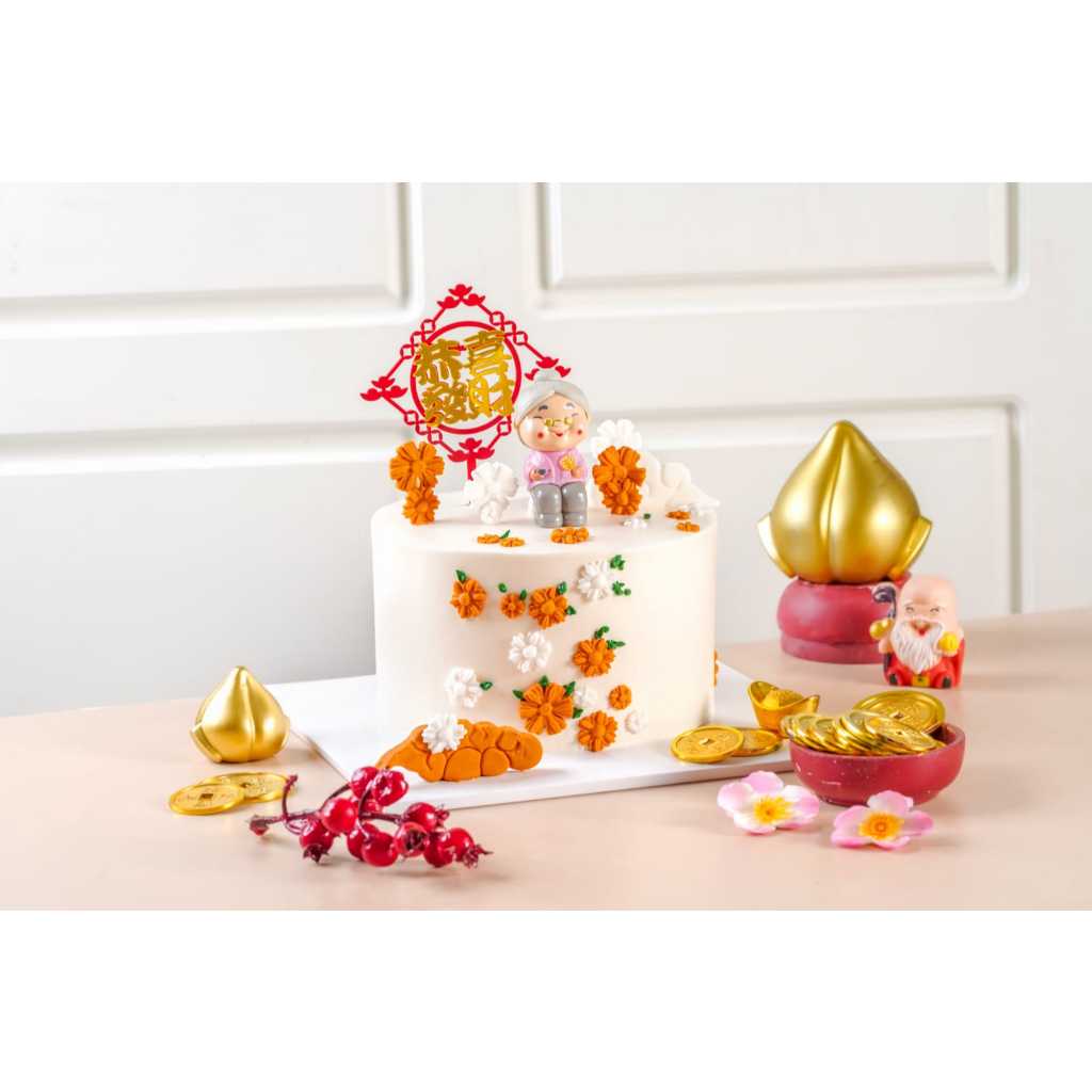 

CNY 2025/Long Life Cake/Kue Imlek/Imlek 2025/Hamper/Pastel
