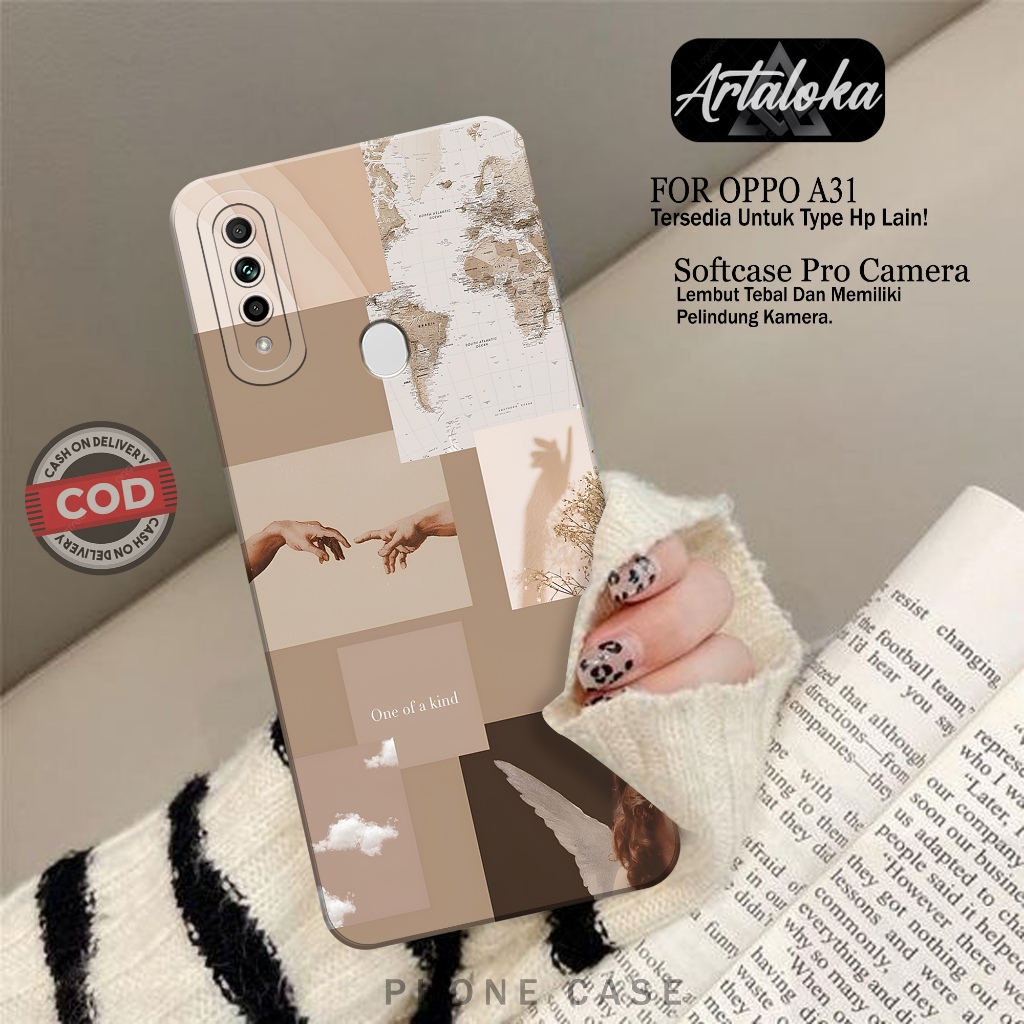 Case Hp Oppo A31 - Fashion Case Aesthetic - Softcase Oppo A31 - Casing Oppo A31 - Kesing Oppo A31 - 
