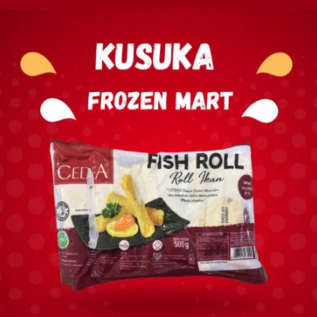 

CEDEA FISH ROLL 500g