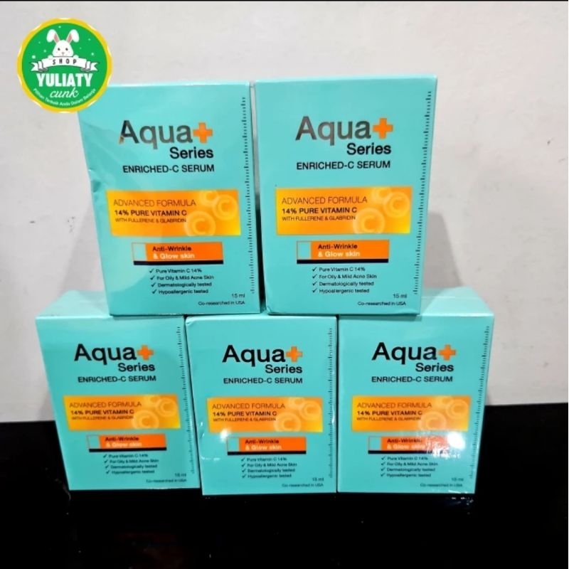 Aqua Plus Series Enriched Vit C Serum 15ml