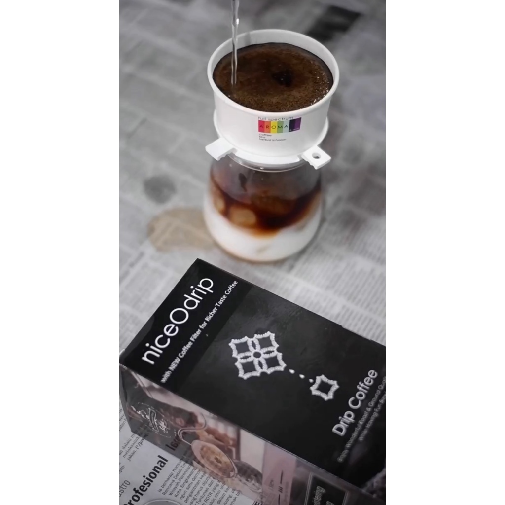 

Nice O Drip Extra Strong Drip Coffee (isi 5 Serving)