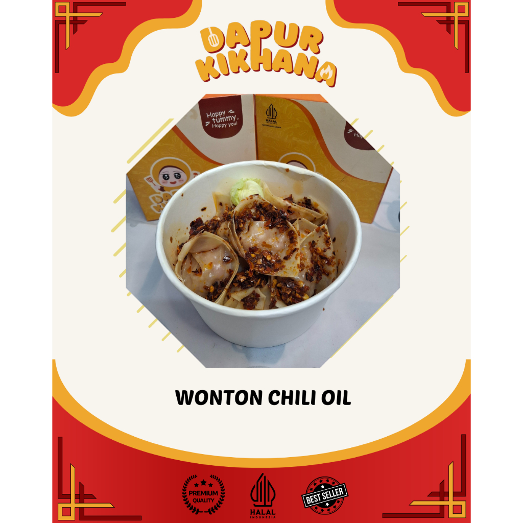 

Wonton Chili Oil Pedas Lezat by Dapur Kikhana