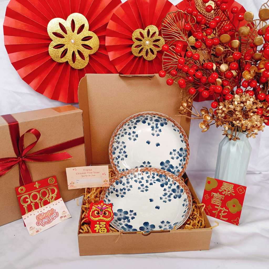 

Hampers Imlek/ Gift box imlek/ Hampers piring