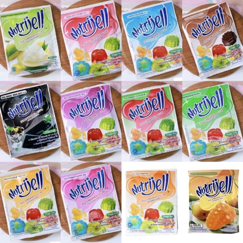 

Nutrijell Jelly Powder 15gr ( Promo Murah banyak varian rasa )
