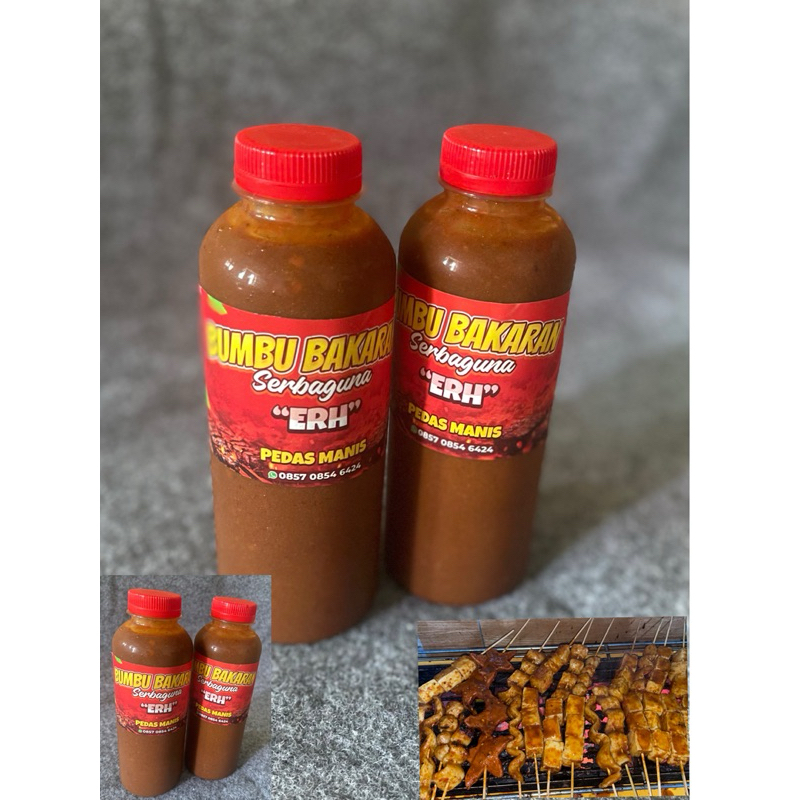 

(HOMEMADE)BUMBU BAKARAN SERBAGUNA /SAMBAL BAKARAN SERBAGUNA ERH (PEDAS) 250ml