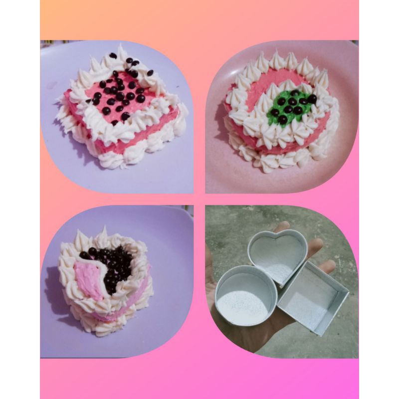 loyang mini/loyang bolu mini/loyang tumpeng mini berbagai macam bentuk