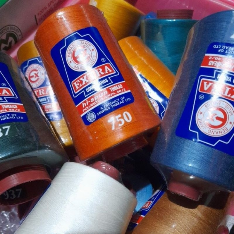 Benang Jahit Besar Extra 5000 Yards Halus dan Kuat
