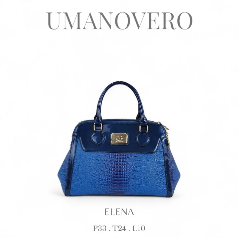 Tas Umano Vero Elena Croco Glossy 2320 (Barang Ready Stok) Tas Kantor Tas Pesta Tas Cantik Tas Mewah