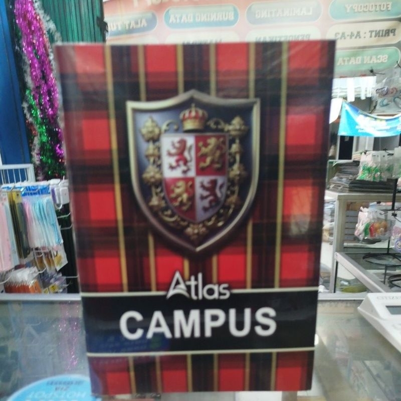 

Buku Tulis Sekolah Atlas Campus