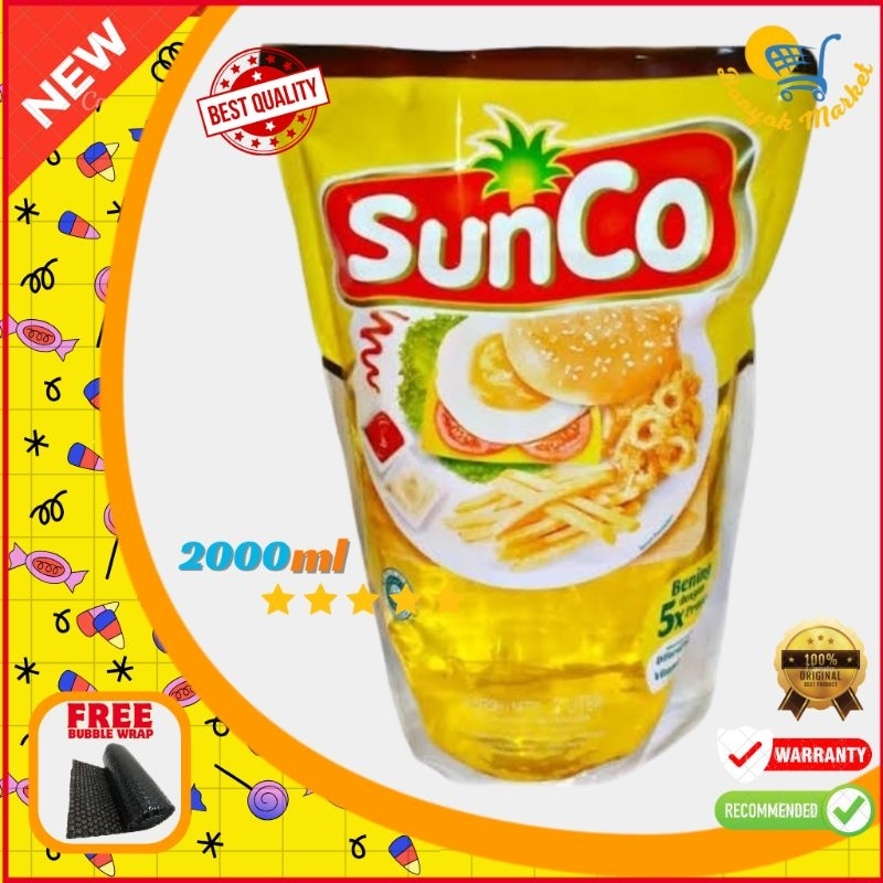 

Minyak Goreng Sunco 2 liter 1 karton isi 6 pcs Terlaris