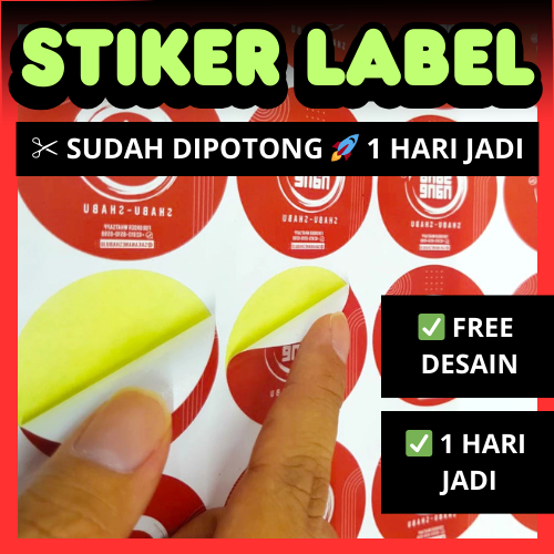 

Stiker Label Makanan / Sticker Toples / Cetak Stiker Kemasan / Jasa Cetak Stiker Terdekat