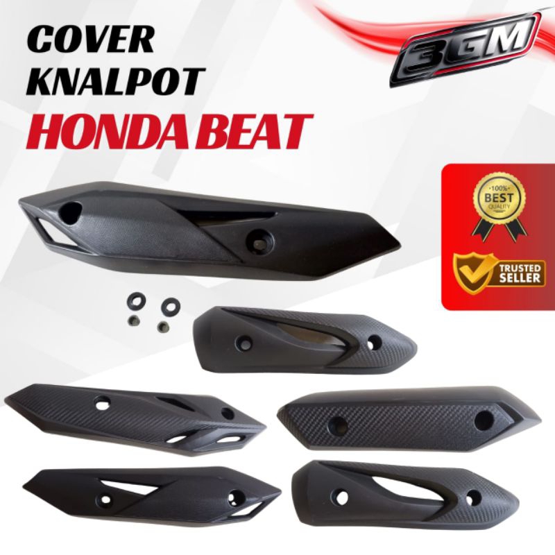 Cover Knalpot Honda Beat Universal Tutup Knalpot Honda Beat Tameng Knalpot Beat Penutup Knalpot