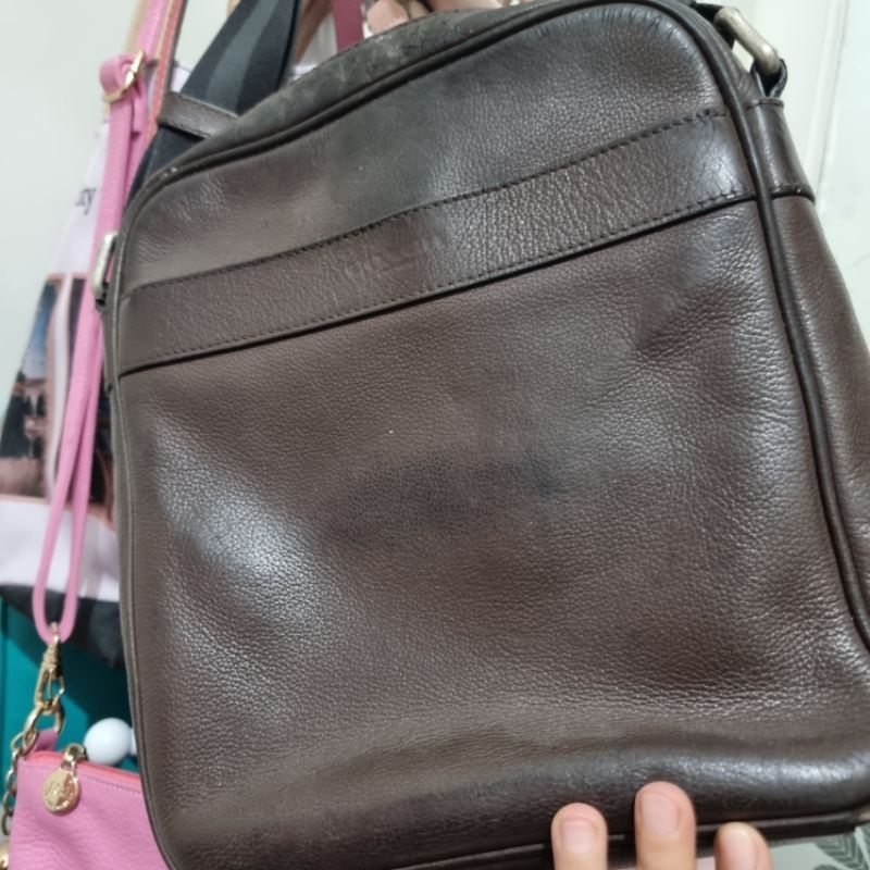 Tas cowo Coach full kulit