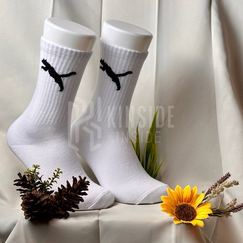 Kaos Kaki Panjang Puma Putih - KINSIDE