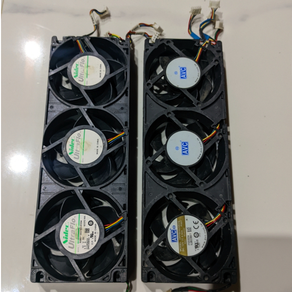 FAN KIPAS 8CM AVC/NIDEC TRIPEL SPEED 12V